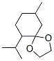 6-Isopropyl-9-methyl-1,4-dioxaspiro[4.5]decane Struktur