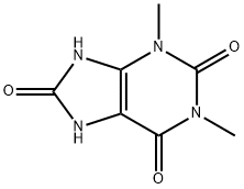 1,3-DIMETHYLURIC ACID Structure