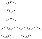 1-(1,3-diphenylbutyl)-3-ethylbenzene Struktur