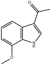 Ethanone, 1-(7-Methoxy-1H-indol-3-yl)- Struktur