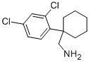 [1-(2,4-dichlorophenyl)cyclohexyl]methanamine Struktur