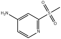 2-(Methylsulfonyl)-4-pyridinamine Struktur