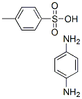 benzene-1,4-diamine (4-methylbenzenesulphonate) Struktur