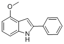 4-METHOXY-2-PHENYL-1H-INDOLE Struktur