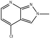 4-chloro-2-methyl-2H-pyrazolo[3,4-b]pyridine Struktur