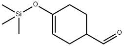 4-TRIMETHYLSILANYLOXY-CYCLOHEX-3-ENE-CARBALDEHYDE Struktur