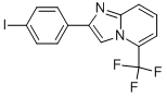 2-(4-Iodo-phenyl)-5-trifluoromethyl-imidazo[1,2-a]pyridine Struktur