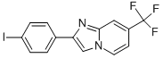 2-(4-Iodo-phenyl)-7-trifluoromethyl-imidazo[1,2-a]pyridine Struktur