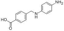 4-[[(4-AMINOPHENYL)AMINO]METHYL]-BENZOIC ACID Struktur