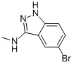 5-Bromo-N-methyl-1H-Indazol-3-amine Struktur