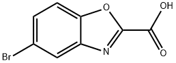 2-BENZOXAZOLECARBOXYLIC ACID, 5-BROMO- Struktur