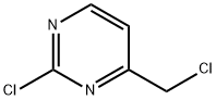 2-Chloro-4-(chloromethyl)pyrimidine Struktur