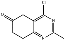 4-Chloro-2-Methyl-7,8-dihydroquinazolin-6(5H)-one Structure