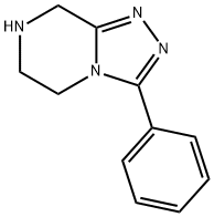 3-PHENYL-5,6,7,8-TETRAHYDRO[1,2,4]TRIAZOLO[4,3-A]PYRAZINE HYDROCHLORIDE Struktur