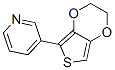 Pyridine,  3-(2,3-dihydrothieno[3,4-b]-1,4-dioxin-5-yl)- Struktur