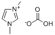 1,3-Dimethylimidazolium  bicarbonate Struktur