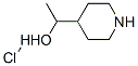 4-PIPERIDINEMETHANOL, .ALPHA.-METHYL-, HYDROCHLORIDE Struktur