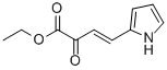 (E)-ETHYL 2-OXO-4-(1H-PYRROL-2-YL)BUT-3-ENOATE Struktur