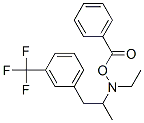 [ethyl-[1-[3-(trifluoromethyl)phenyl]propan-2-yl]amino] benzoate Struktur