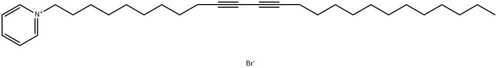 1-(10,12-PENTACOSADIYNYL)PYRIDINIUM BROMIDE Struktur