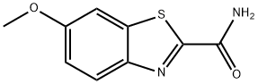 6-甲氧基苯并噻唑-2-甲酰胺 結(jié)構(gòu)式