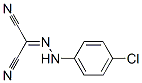 carbonylcyanide 4-chlorophenylhydrazone Struktur