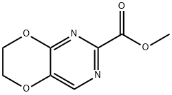 [1,4]Dioxino[2,3-d]pyrimidine-2-carboxylic  acid,  6,7-dihydro-,  methyl  ester Struktur