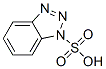 1H-benzotriazolesulphonic acid Struktur