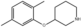 3-(2,5-DIMETHYLPHENOXY)PIPERIDINE Struktur