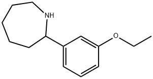 2-(3-ETHOXY-PHENYL)-AZEPANE Struktur