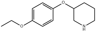 3-(4-ETHOXYPHENOXY)PIPERIDINE Struktur