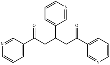 1,3,5-TRI(3-PYRIDYL)1,5-PENTANOATE Struktur