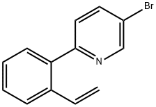 5-bromo-2-(2-vinylphenyl)pyridine Struktur