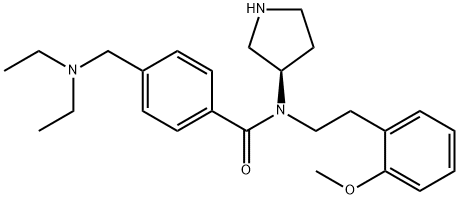 4-[(Diethylamino)methyl]-N-[2-(2-methoxyphenyl)ethyl]-N-(3R)-3-pyrrolidinylbenzamide price.