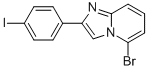 5-Bromo-2-(4-iodo-phenyl)-imidazo[1,2-a]pyridine Struktur