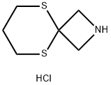 5,9-Dithia-2-aza-spiro[3.5]nonane, hydrochloride Struktur