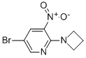 2-Azetidin-1-yl-5-bromo-3-nitro-pyridine
 Struktur