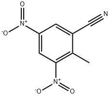 2-CYANO-4,6-DINITRO-1-METHYLBENZENE Struktur