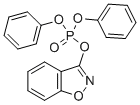 BENZO[D]ISOXAZOL-3-YL DIPHENYL PHOSPHATE Struktur