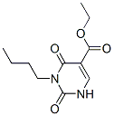 5-CARBETHOXY-3-N-BUTYLURACIL Struktur