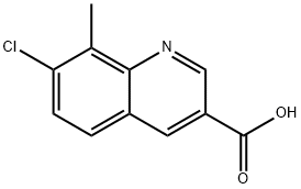 7-CHLORO-8-METHYLQUINOLINE-3-CARBOXYLIC ACID price.