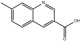 7-METHYLQUINOLINE-3-CARBOXYLIC ACID Struktur