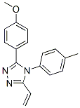 3-(4-METHOXYPHENYL)-4-P-TOLYL-5-VINYL-4H-1,2,4-TRIAZOLE Struktur