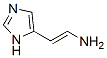 Ethenamine,  2-(1H-imidazol-5-yl)- Struktur