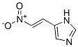 1H-Imidazole,  5-(2-nitroethenyl)- Struktur