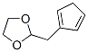 1,3-Dioxolane,  2-(1,4-cyclopentadien-1-ylmethyl)- Struktur