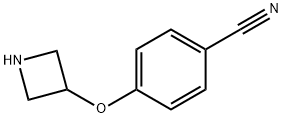 4-(Azetidin-3-yloxy)-benzonitrile Struktur