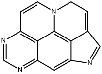 1H-4,6,8,10a-Tetraazacyclopenta[cd]pyrene Struktur