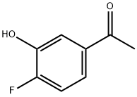 Ethanone,  1-(4-fluoro-3-hydroxyphenyl)- Struktur