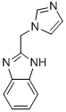 1H-Benzimidazole,2-(1H-imidazol-1-ylmethyl)-(9CI) Struktur